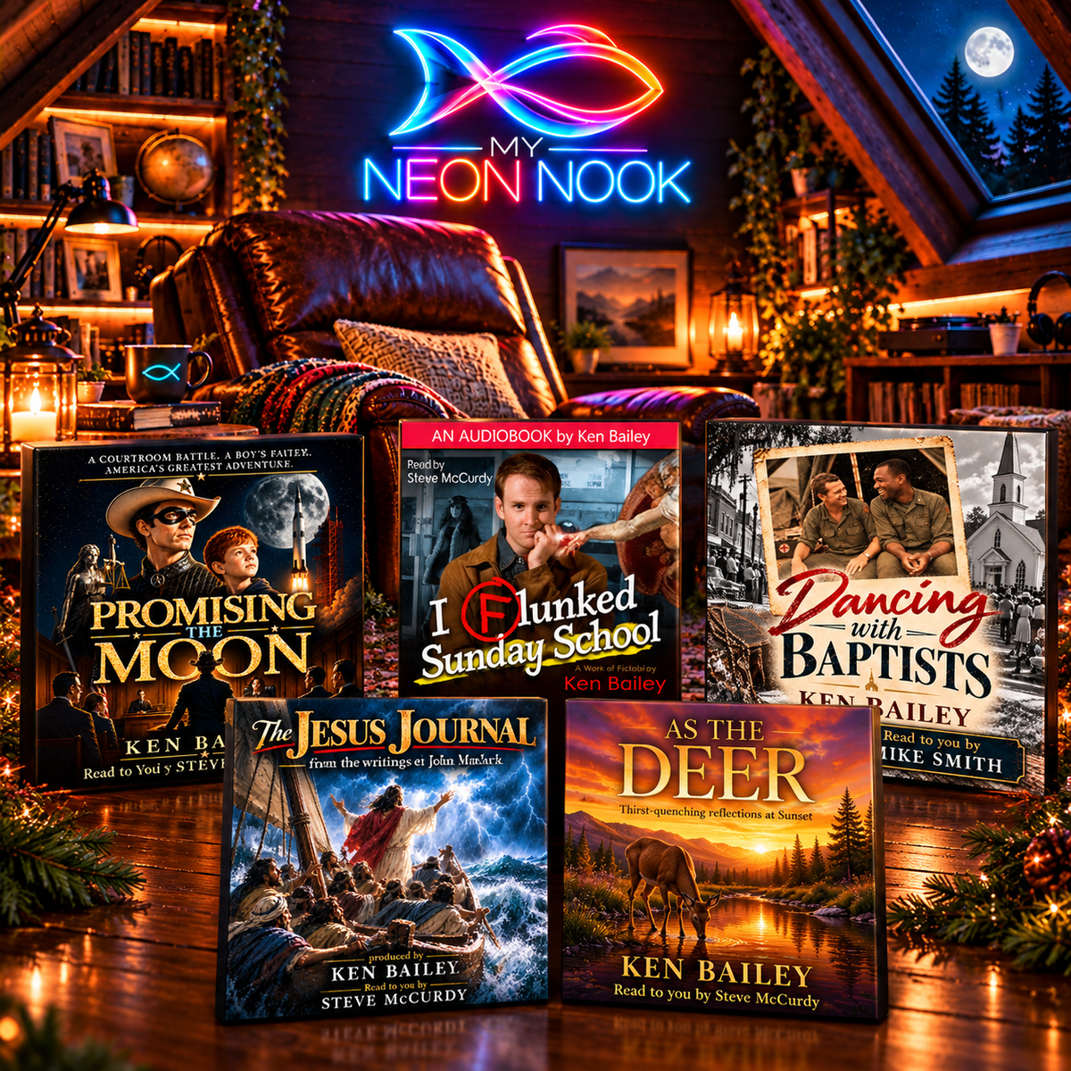 MY NEON NOOK - Personal Listening Libraty